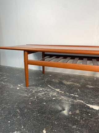 Grete Jalk Teak Coffee Table for Glostrup