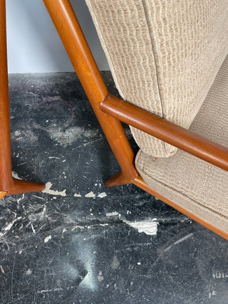 Pair of T.H. Robsjohn-Gibbings Lounge Chairs for Widdicomb