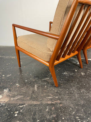 Pair of T.H. Robsjohn-Gibbings Lounge Chairs for Widdicomb