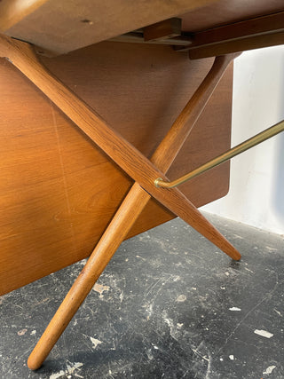 Hans Wegner "AT-309" Drop-Leaf Dining Table for Andreas Tuck, Denmark 1950s