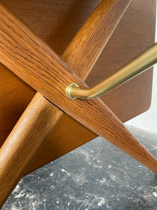 Hans Wegner "AT-309" Drop-Leaf Dining Table for Andreas Tuck, Denmark 1950s