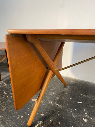 Hans Wegner "AT-309" Drop-Leaf Dining Table for Andreas Tuck, Denmark 1950s
