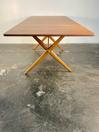 Hans Wegner "AT-309" Drop-Leaf Dining Table for Andreas Tuck, Denmark 1950s