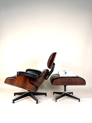 Eames Lounge Chair & Ottoman 670/671 – Third Generation, Mid -1970s | Rosewood