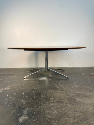 Florence Knoll Dining Table or Conference Table in Walnut
