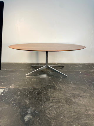 Florence Knoll Dining Table or Conference Table in Walnut