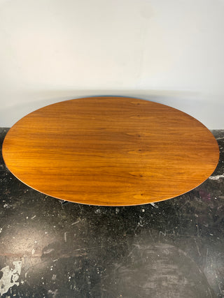 Florence Knoll Dining Table or Conference Table in Walnut