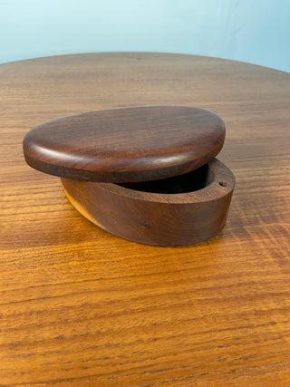 Steven Spiro Studio Craft Solid Wood Jewelry Box and Mirror