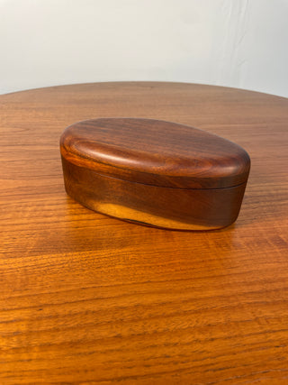 Steven Spiro Studio Craft Solid Wood Jewelry Box and Mirror