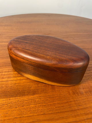 Steven Spiro Studio Craft Solid Wood Jewelry Box and Mirror