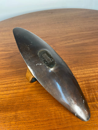 Pal-Bell Brass Oval Tray with Curved Handles