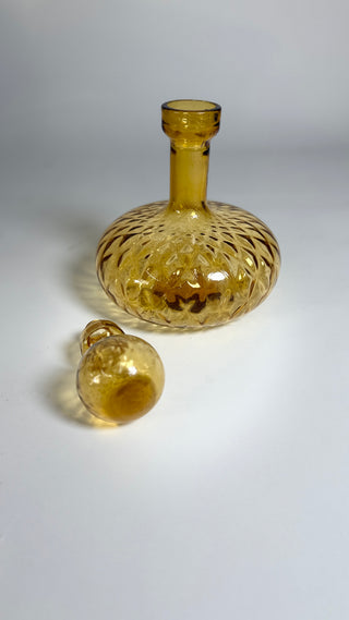 Vintage Empoli Yellow Bottle