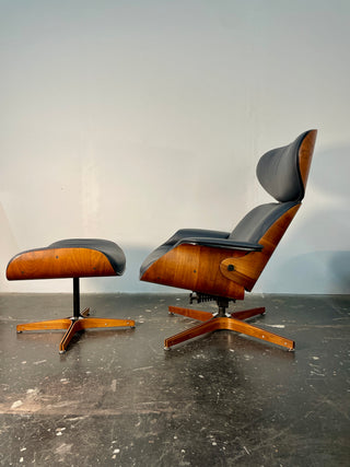 Mr. Chair and Ottoman by George Mulhauser for Plycraft