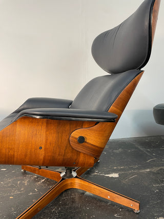 Mr. Chair and Ottoman by George Mulhauser for Plycraft