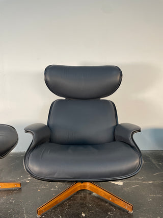 Mr. Chair and Ottoman by George Mulhauser for Plycraft