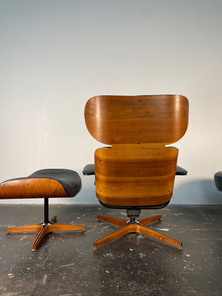 Mr. Chair and Ottoman by George Mulhauser for Plycraft