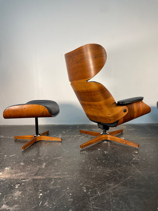 Mr. Chair and Ottoman by George Mulhauser for Plycraft