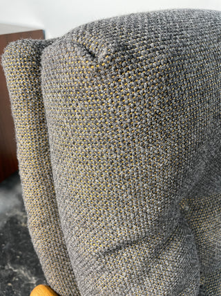 Milo Baughman High Back Scoop Lounge Chair