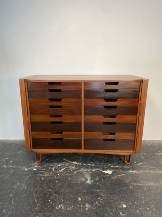 Rare “Mr.” Dresser by Edward Wormley for Dunbar – A Sculptural Icon of American Mid Century Modernism