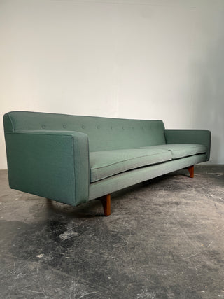 In Process: Edward Wormley Bracket Back Sofa for Dunbar