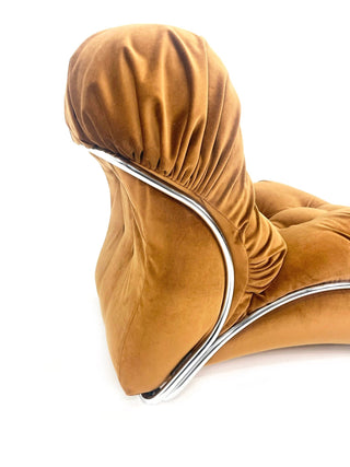 Italian Modern I.P.E. Corolla Lounge Chair