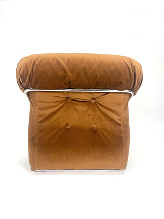 Italian Modern I.P.E. Corolla Lounge Chair