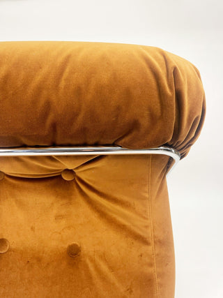 Italian Modern I.P.E. Corolla Lounge Chair