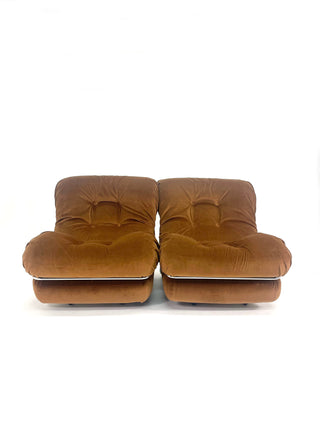 Italian Modern I.P.E. Corolla Lounge Chair