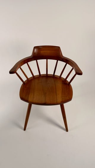 George Nakashima Captain's Chair in Cherry (Two Available)