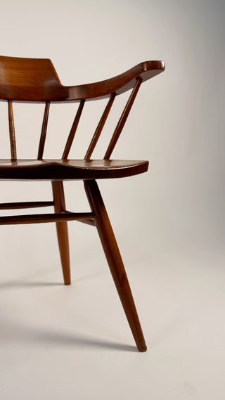 George Nakashima Captain's Chair in Cherry (Two Available)