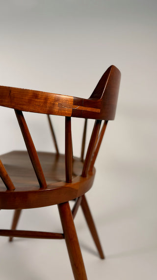 George Nakashima Captain's Chair in Cherry (Two Available)