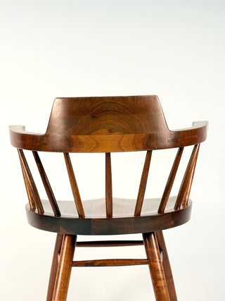 George Nakashima Captain's Chair in Walnut