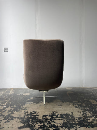 Vladimir Kagan's Erica High Back Lounge Chair