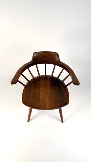 George Nakashima Captain's Chair in Walnut