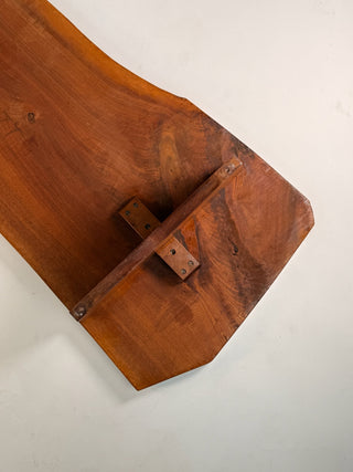 George Nakashima Conoid Coffee Table – English Walnut with Rosewood Butterfly