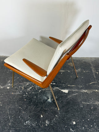 Peter Hvidt & Orla Molgaard-Nielsen Boomerang Chair Model  FD-135