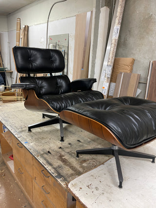 Full Replacement of Eames Lounge Chair Cushions Including Arms and Ottoman