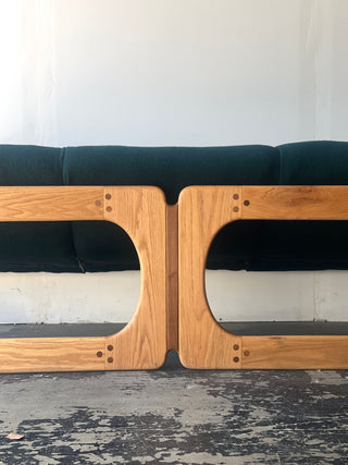 Lou Hodges Cantilevered Sofa for California Design Group Circa 1970s