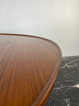 Danish Modern Round Coffee Table in the Style of Arne Vodder