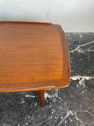 Pair of Poul Jensen Teak Side Tables for Selig