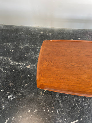 Pair of Poul Jensen Teak Side Tables for Selig