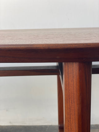 Edward Wormley Janas Coffee Table with Tiffany Glass Tiles for Dunbar