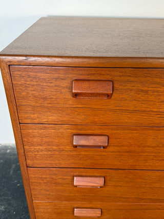 Børge Mogensen 4-Drawer Teak Dresser, Circa 1950's