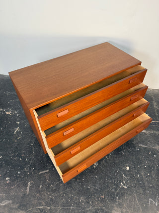 Børge Mogensen 4-Drawer Teak Dresser, Circa 1950's
