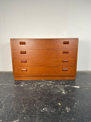 Børge Mogensen 4-Drawer Teak Dresser, Circa 1950's