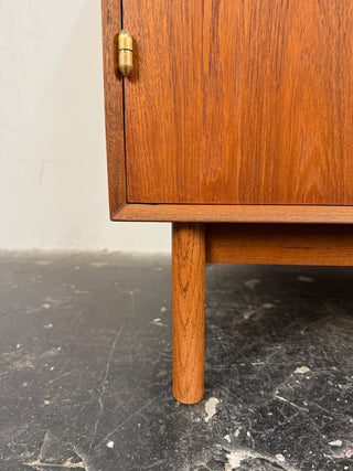Solid Teak Cabinet by Peter Hvidt & Orla Mølgaard Nielsen for Søborg, 1960s