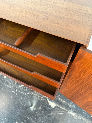 Solid Teak Cabinet by Peter Hvidt & Orla Mølgaard Nielsen for Søborg, 1960s