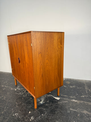 Solid Teak Cabinet by Peter Hvidt & Orla Mølgaard Nielsen for Søborg, 1960s