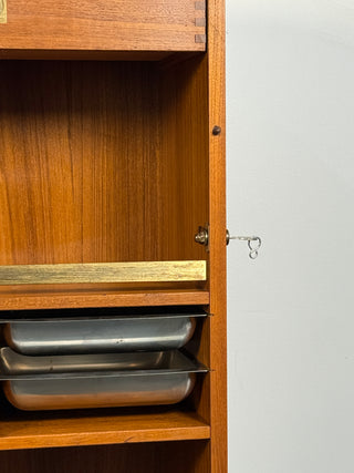 Danish Teak Captains Bar by Reno Wahl Iversen for Dyrlund, 1960s