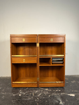 Danish Teak Captains Bar by Reno Wahl Iversen for Dyrlund, 1960s